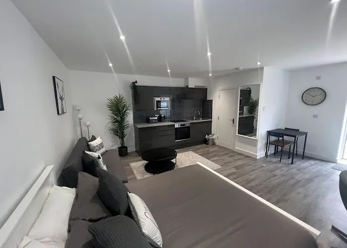 Harrystoke 1 Bedroom Studio, Free Parking & Garden 公寓